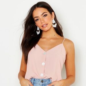 Mother Of Pearl Button Cami